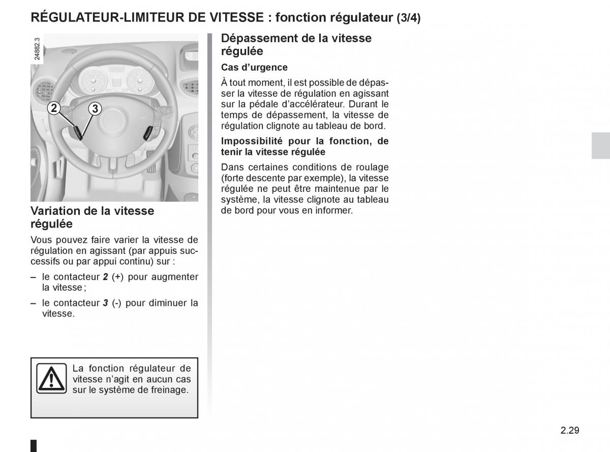 Renault Clio III 3 manuel du proprietaire / page 123