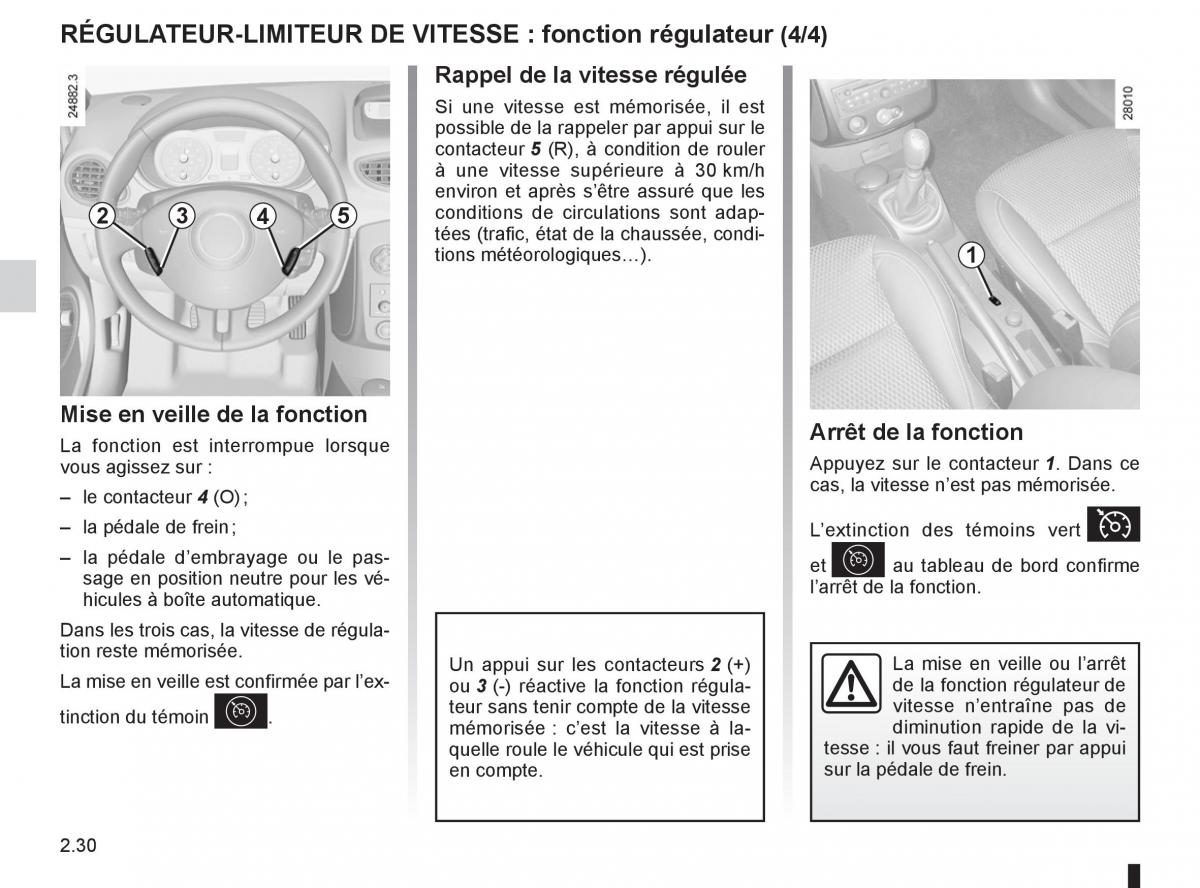 Renault Clio III 3 manuel du proprietaire / page 124