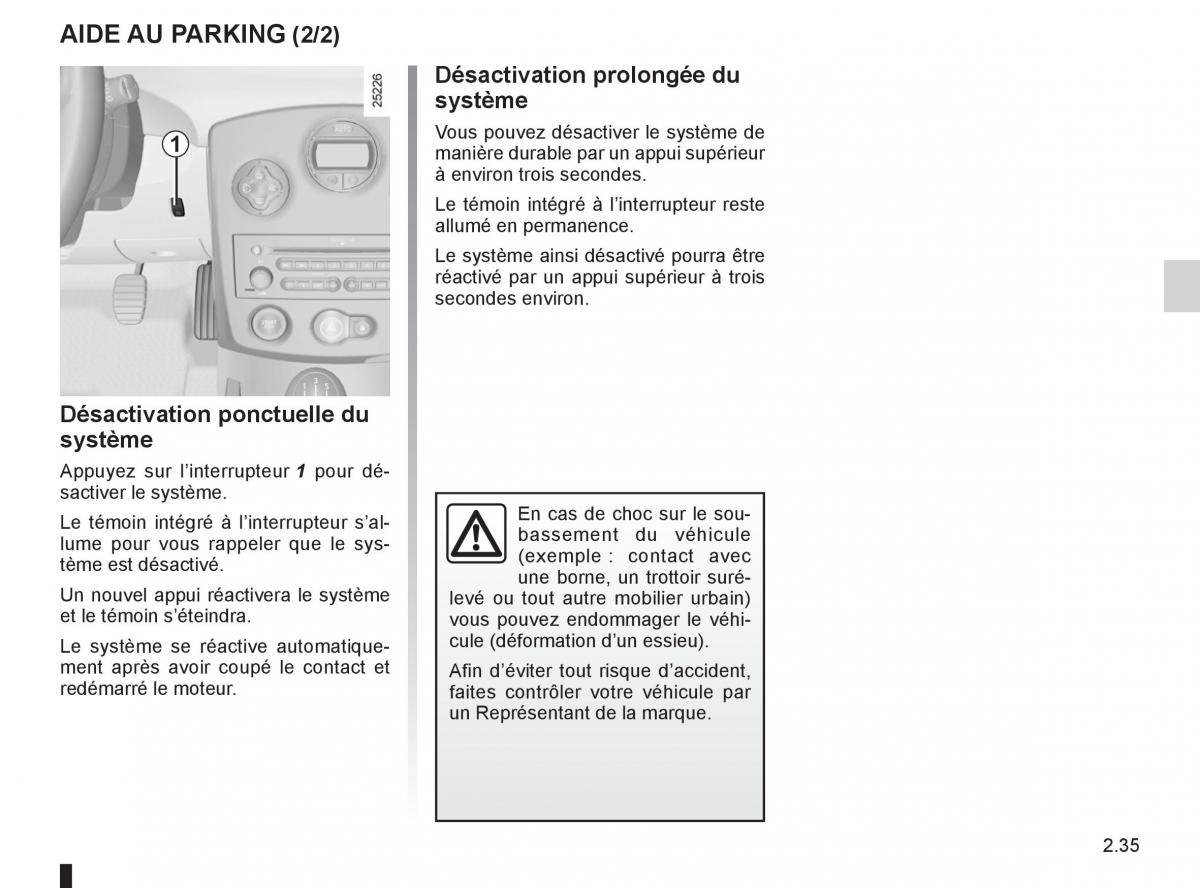 Renault Clio III 3 manuel du proprietaire / page 129