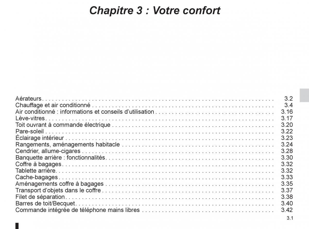 Renault Clio III 3 manuel du proprietaire / page 131