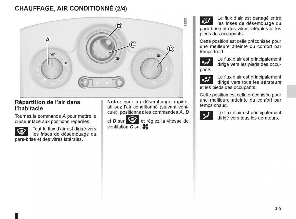 Renault Clio III 3 manuel du proprietaire / page 135