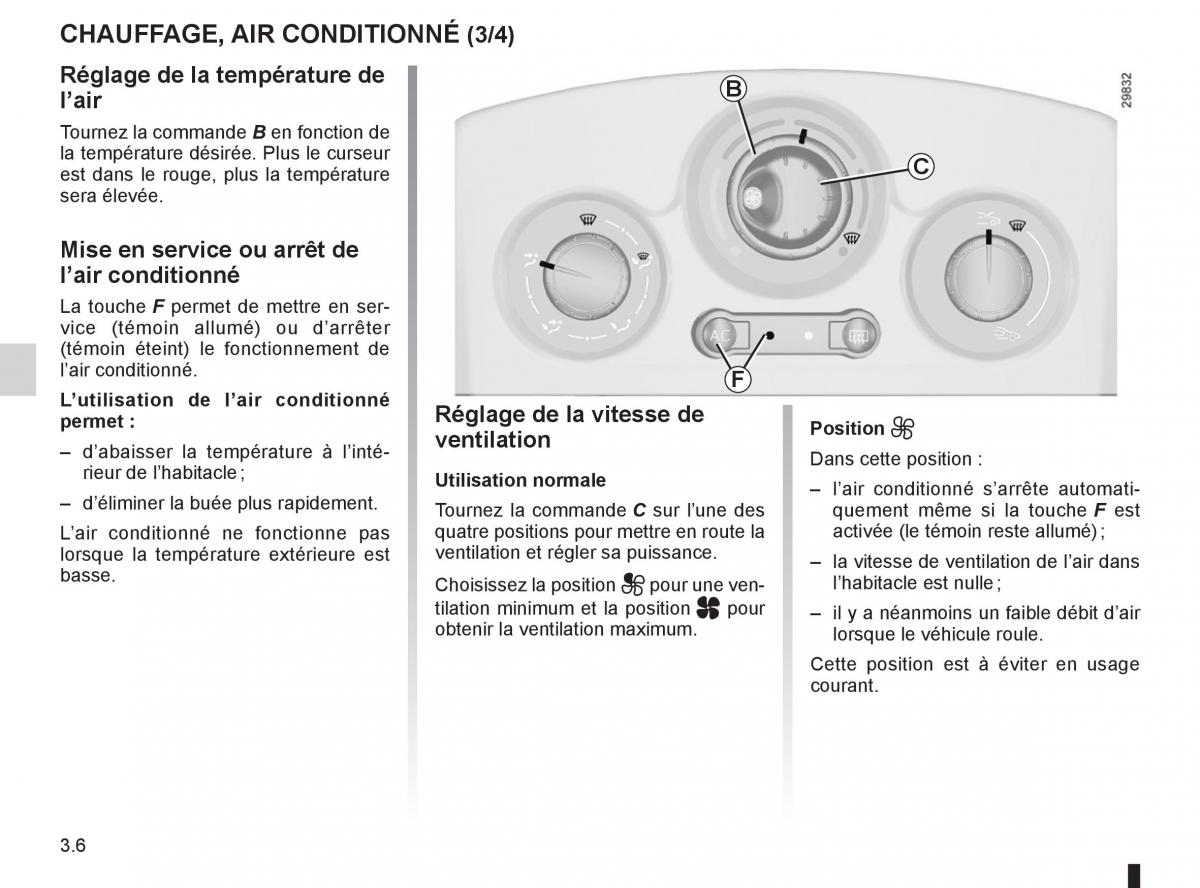 Renault Clio III 3 manuel du proprietaire / page 136