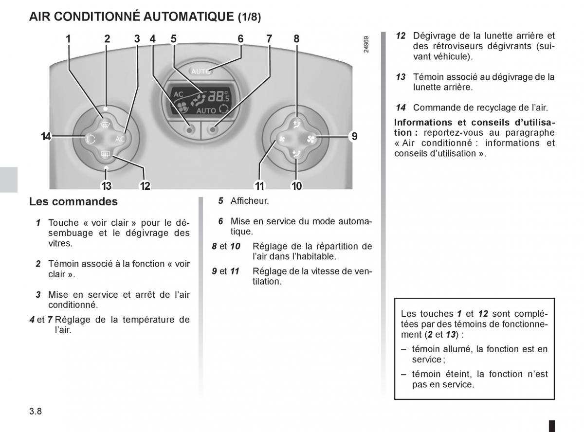 Renault Clio III 3 manuel du proprietaire / page 138