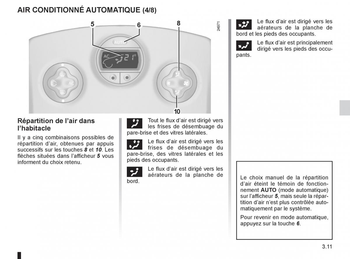 Renault Clio III 3 manuel du proprietaire / page 141