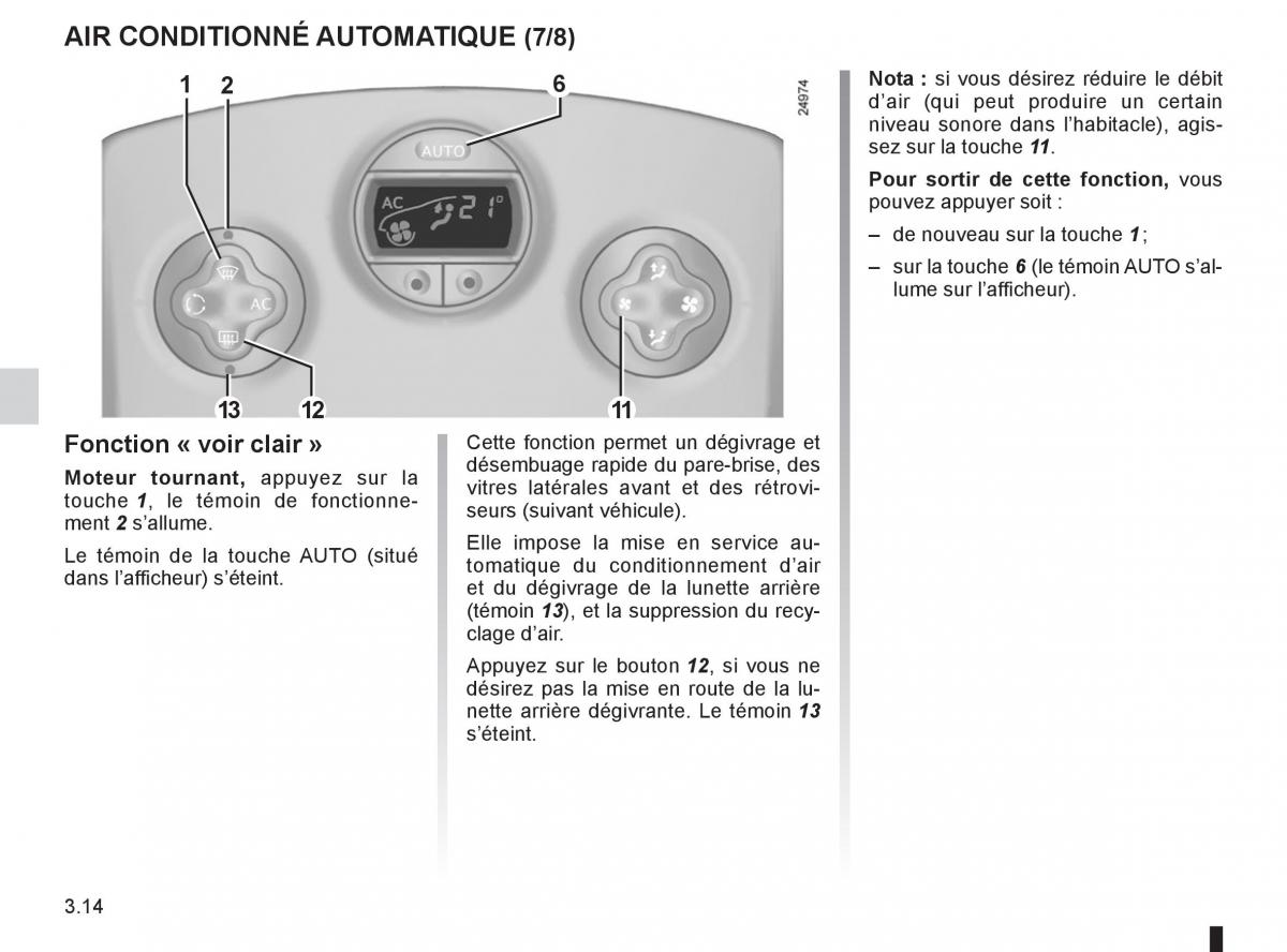 Renault Clio III 3 manuel du proprietaire / page 144