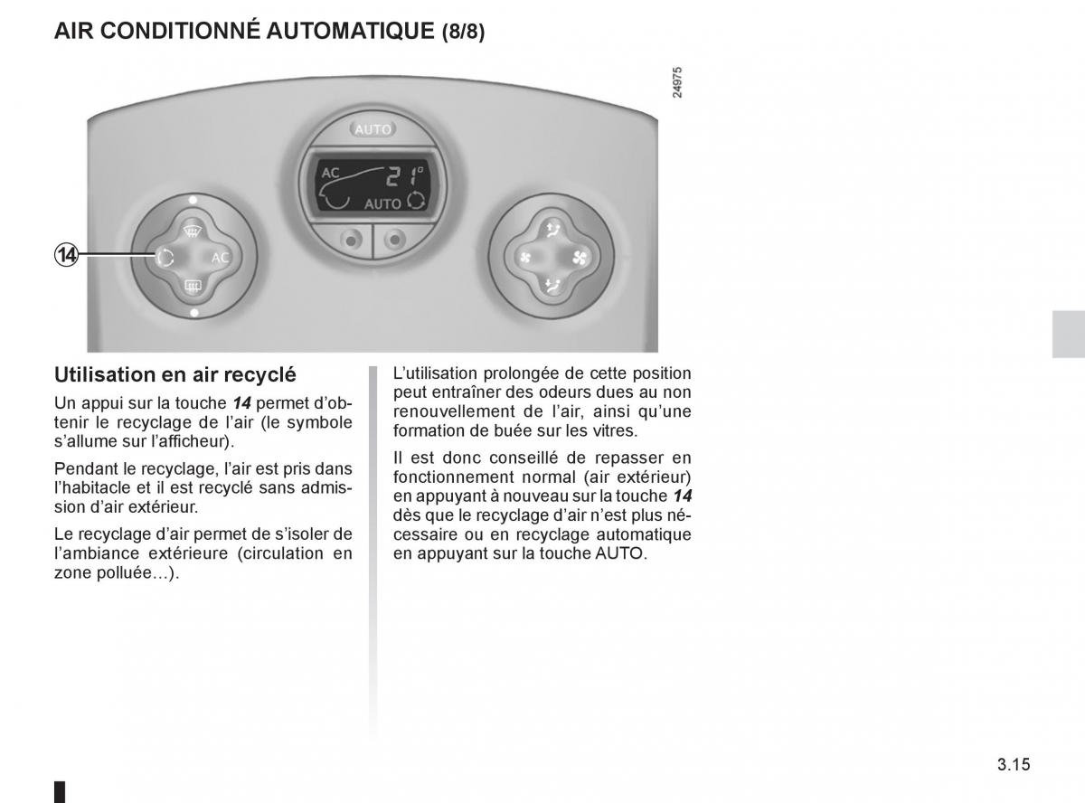 Renault Clio III 3 manuel du proprietaire / page 145