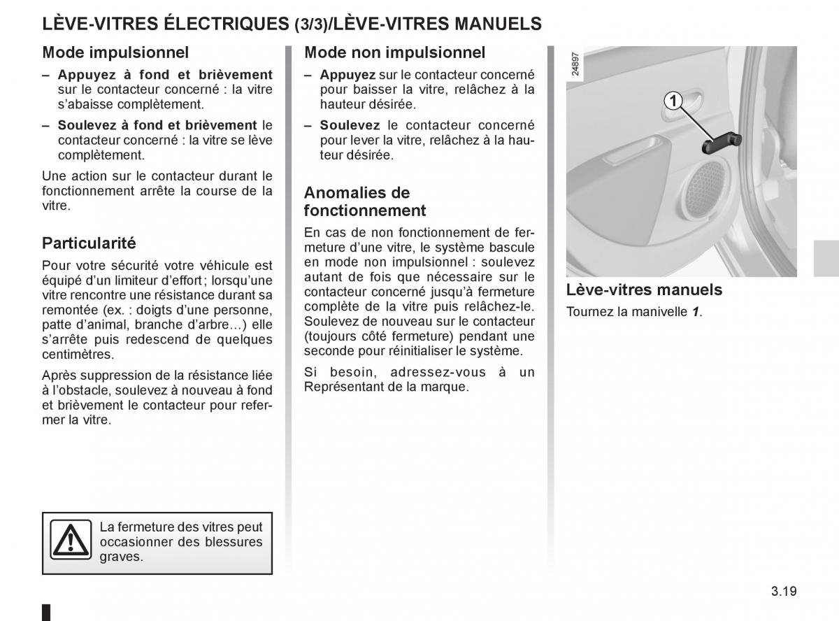 Renault Clio III 3 manuel du proprietaire / page 149