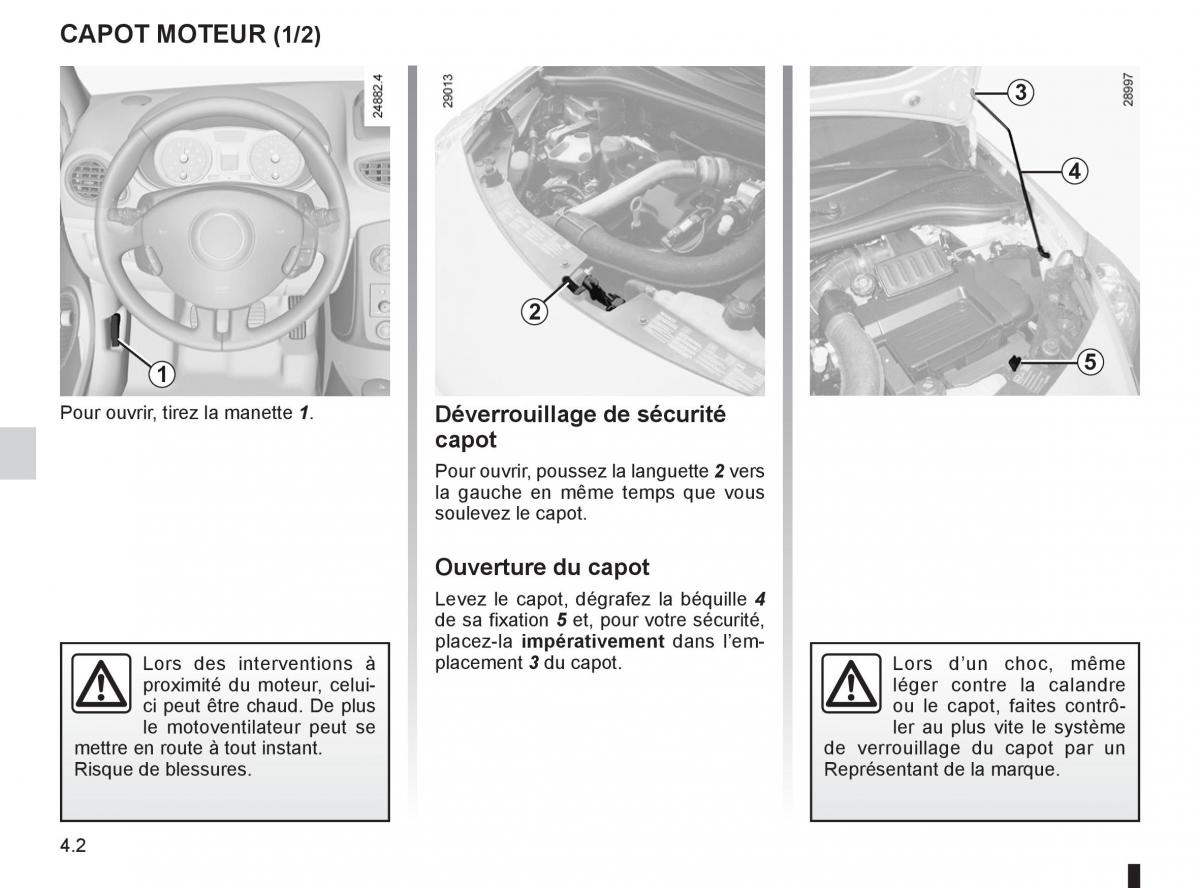 Renault Clio III 3 manuel du proprietaire / page 174