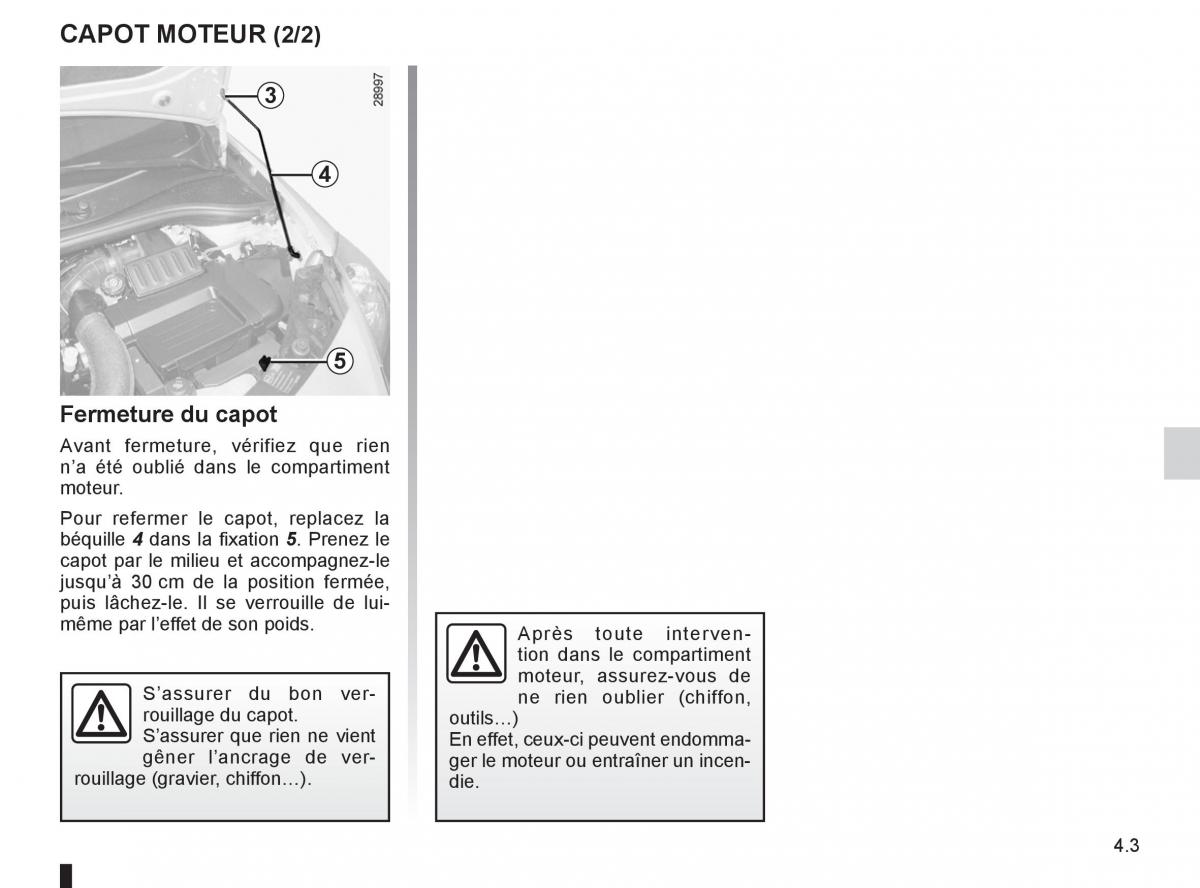 Renault Clio III 3 manuel du proprietaire / page 175