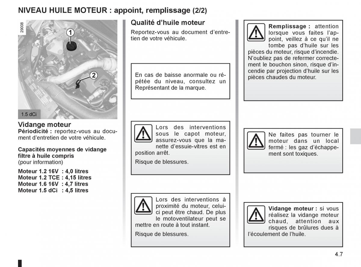 Renault Clio III 3 manuel du proprietaire / page 179