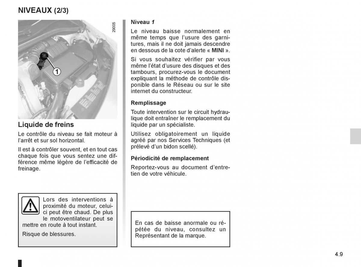 Renault Clio III 3 manuel du proprietaire / page 181