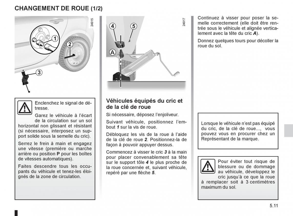 Renault Clio III 3 manuel du proprietaire / page 199