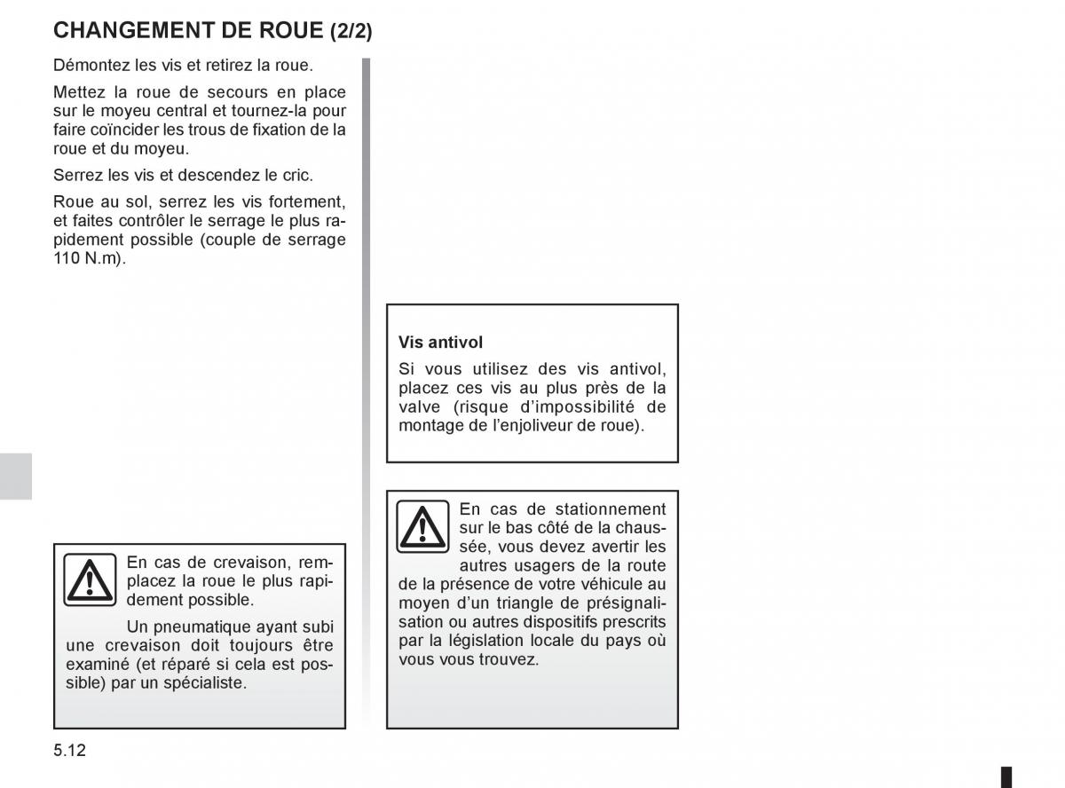 Renault Clio III 3 manuel du proprietaire / page 200