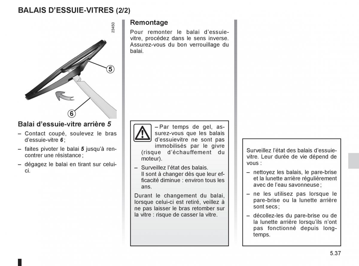 Renault Clio III 3 manuel du proprietaire / page 225