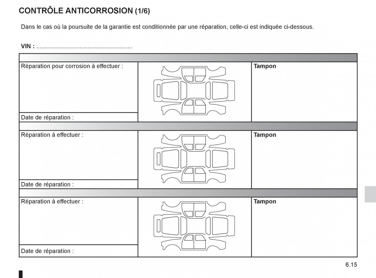 Renault Clio III 3 manuel du proprietaire / page 251