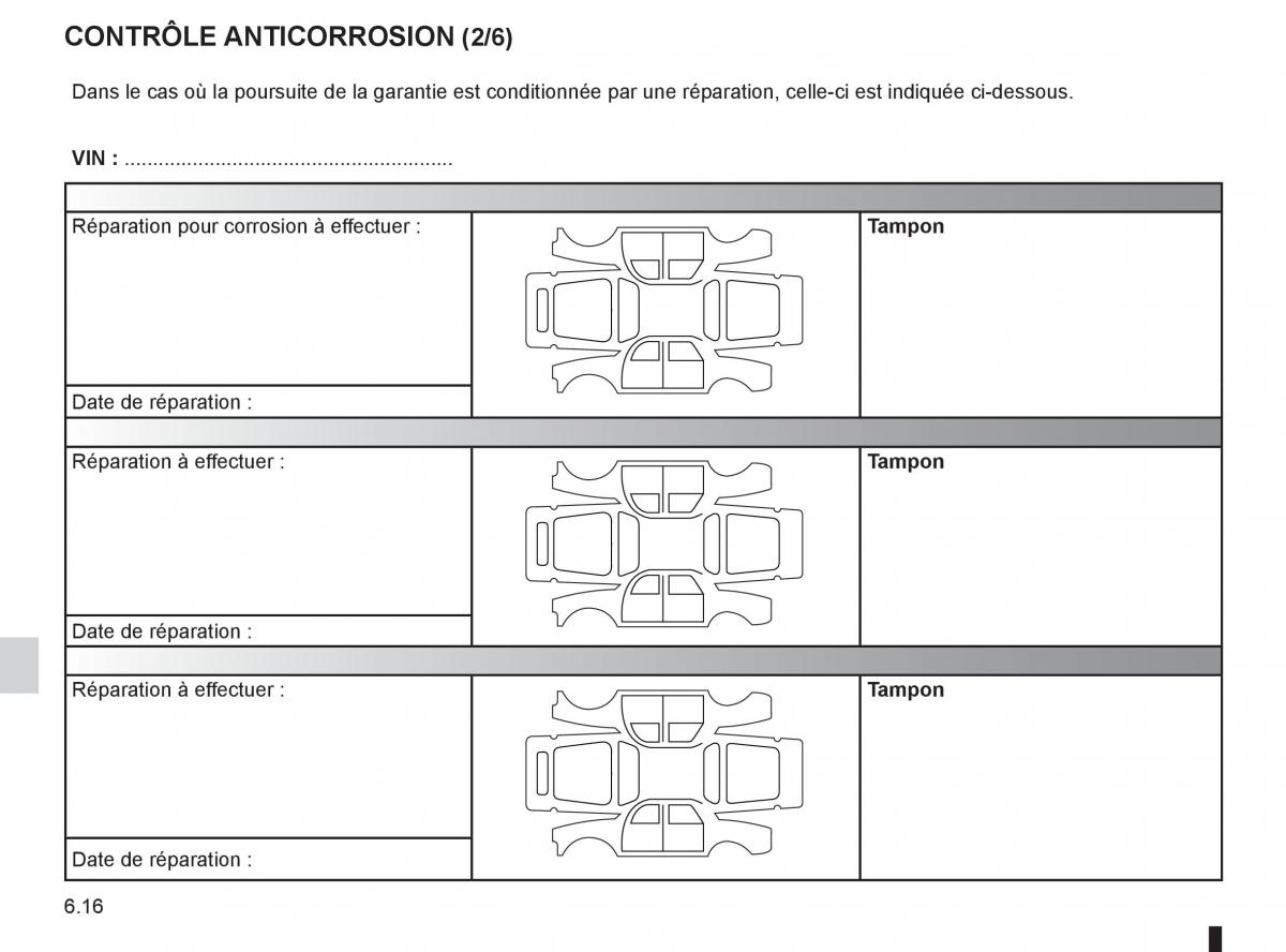 Renault Clio III 3 manuel du proprietaire / page 252