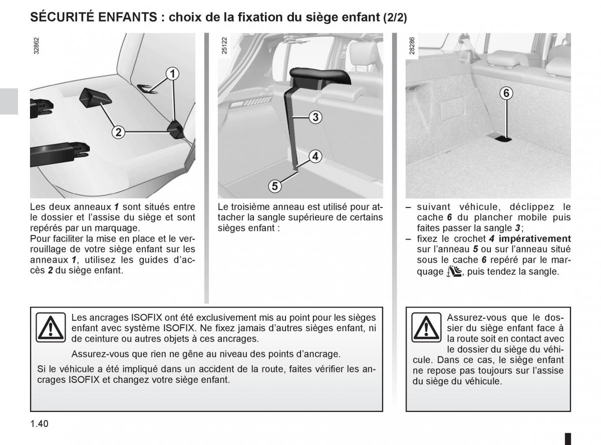 Renault Clio III 3 manuel du proprietaire / page 46