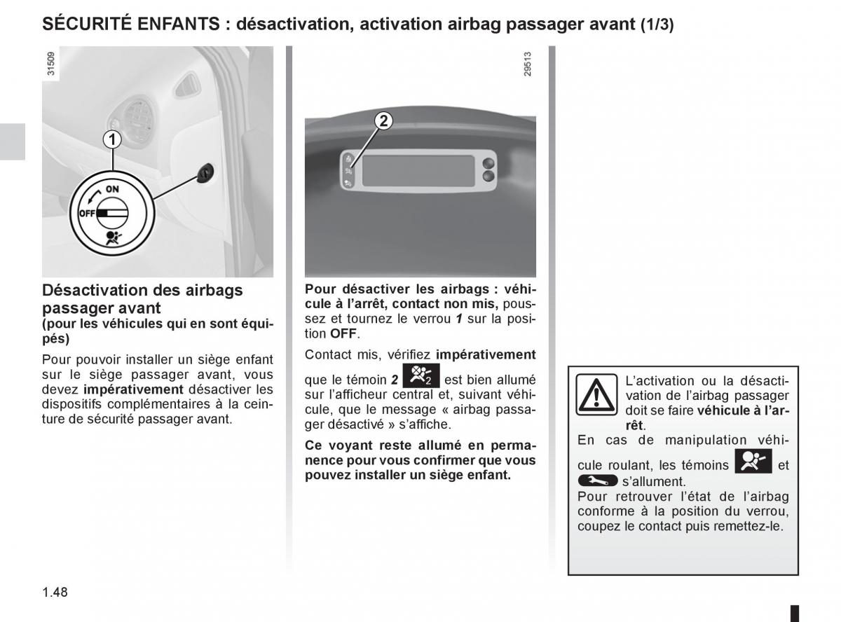 Renault Clio III 3 manuel du proprietaire / page 54