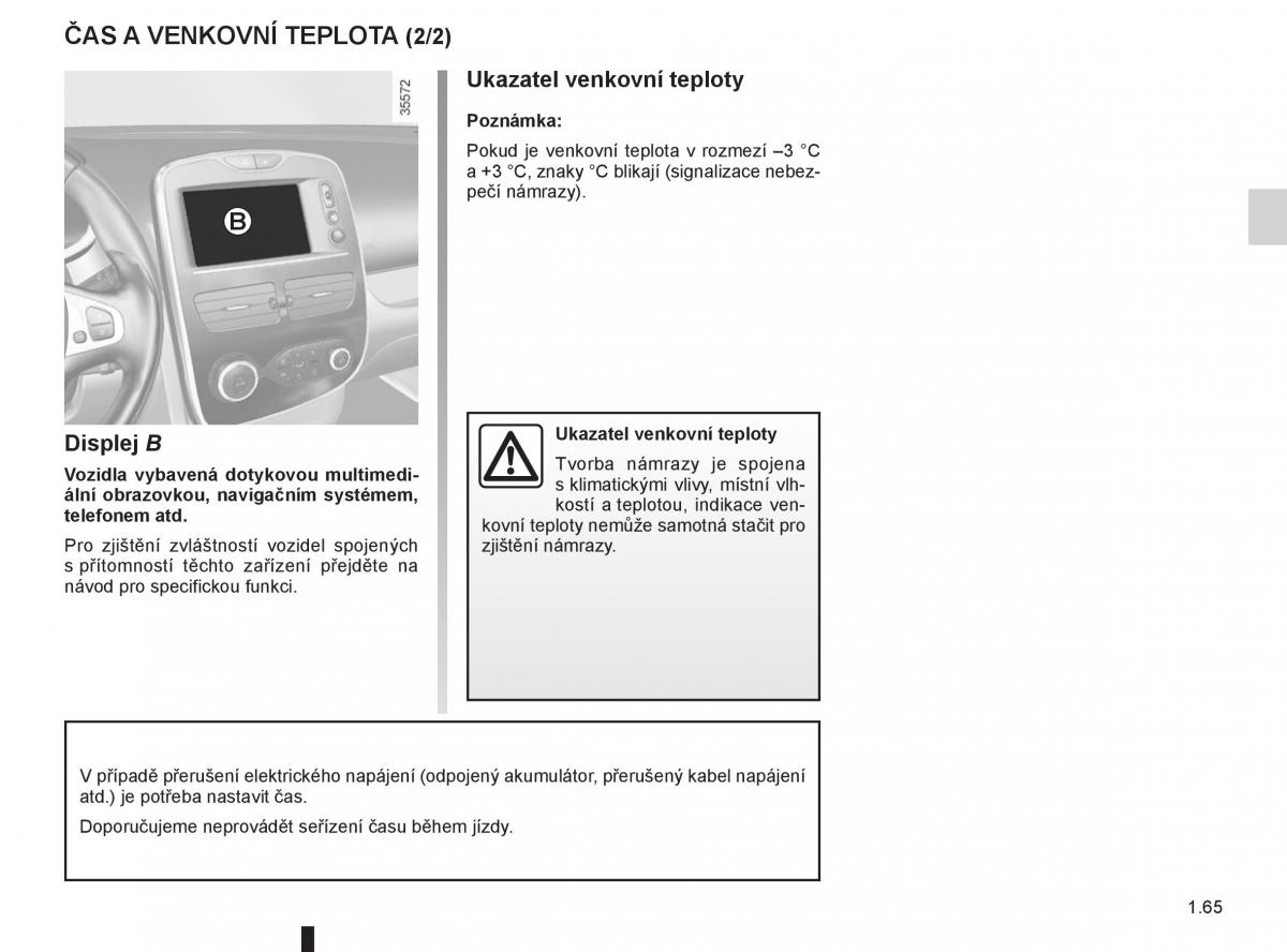 Renault Clio III 3 navod k obsludze / page 71