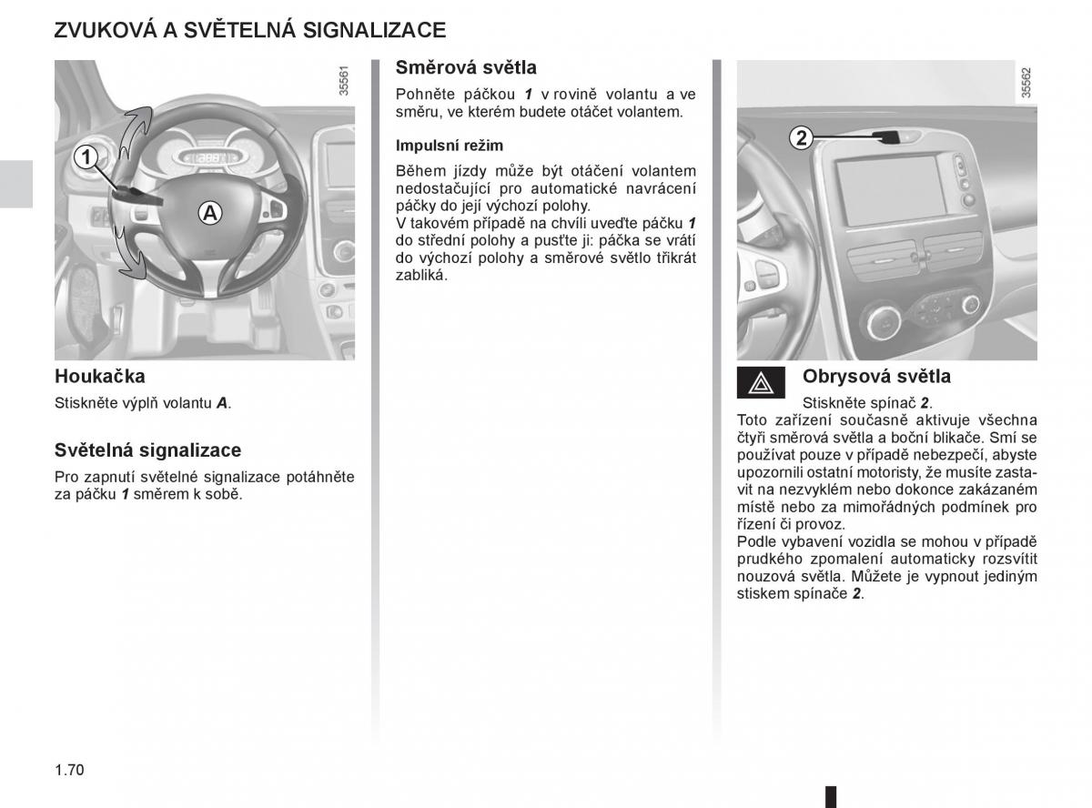 Renault Clio III 3 navod k obsludze / page 76