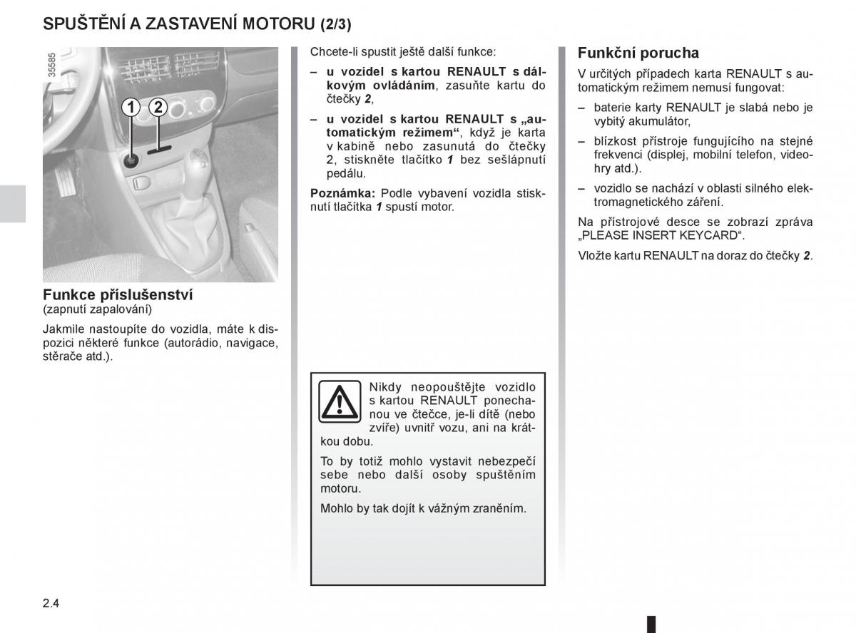 Renault Clio III 3 navod k obsludze / page 88