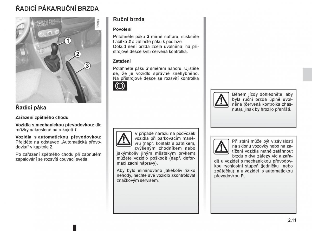 Renault Clio III 3 navod k obsludze / page 95