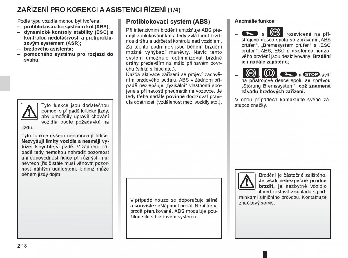 Renault Clio III 3 navod k obsludze / page 102