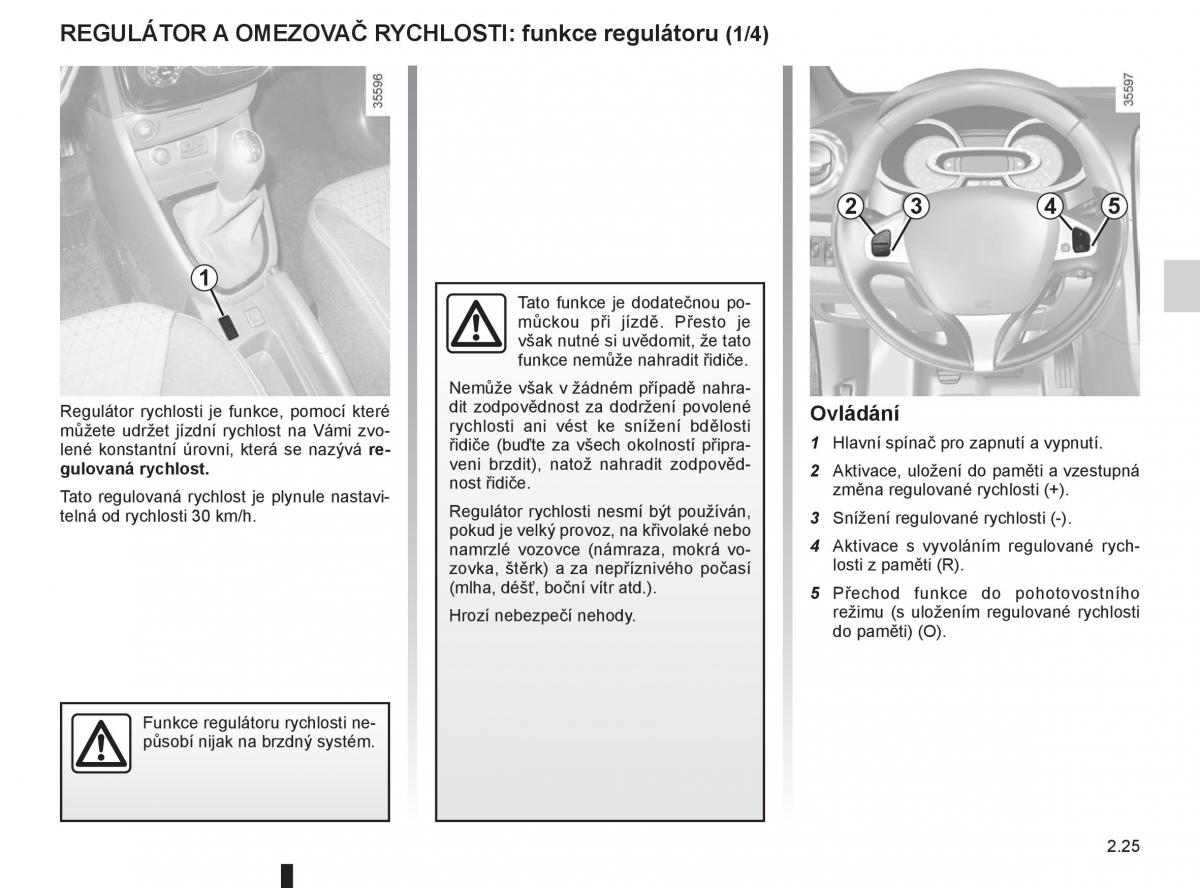 Renault Clio III 3 navod k obsludze / page 109