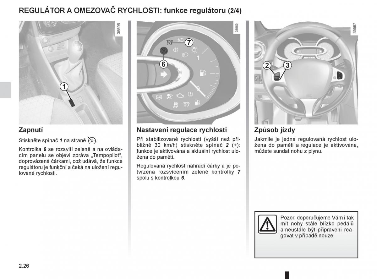 Renault Clio III 3 navod k obsludze / page 110