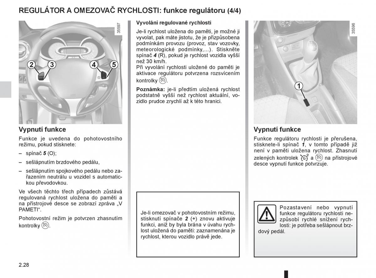 Renault Clio III 3 navod k obsludze / page 112