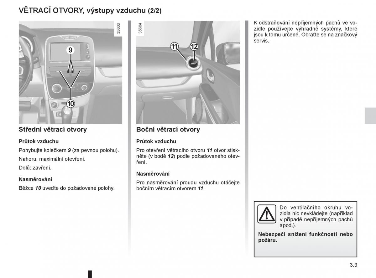 Renault Clio III 3 navod k obsludze / page 119