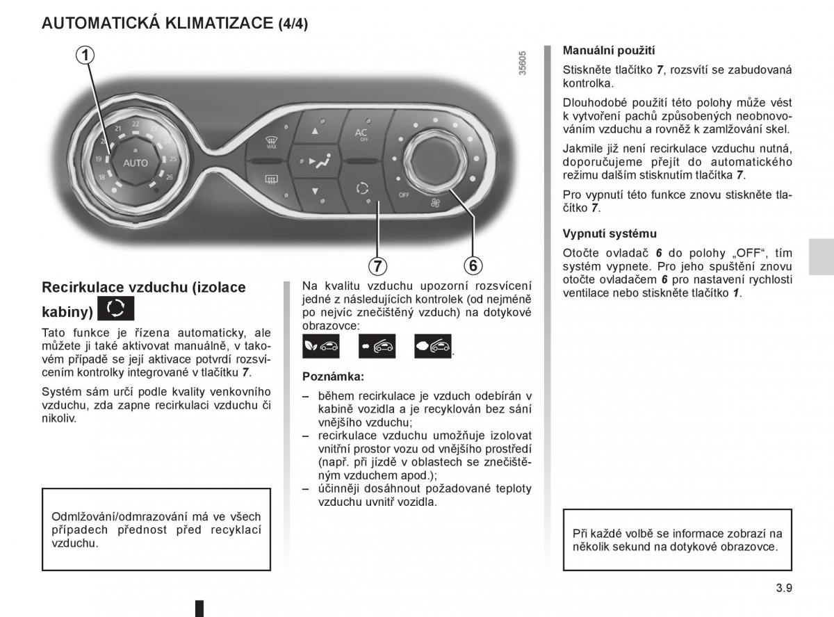 Renault Clio III 3 navod k obsludze / page 125