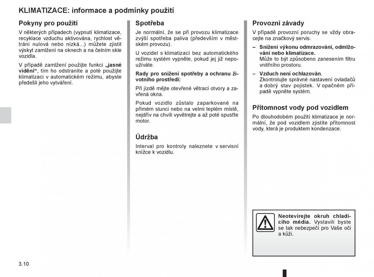 Renault Clio III 3 navod k obsludze / page 126