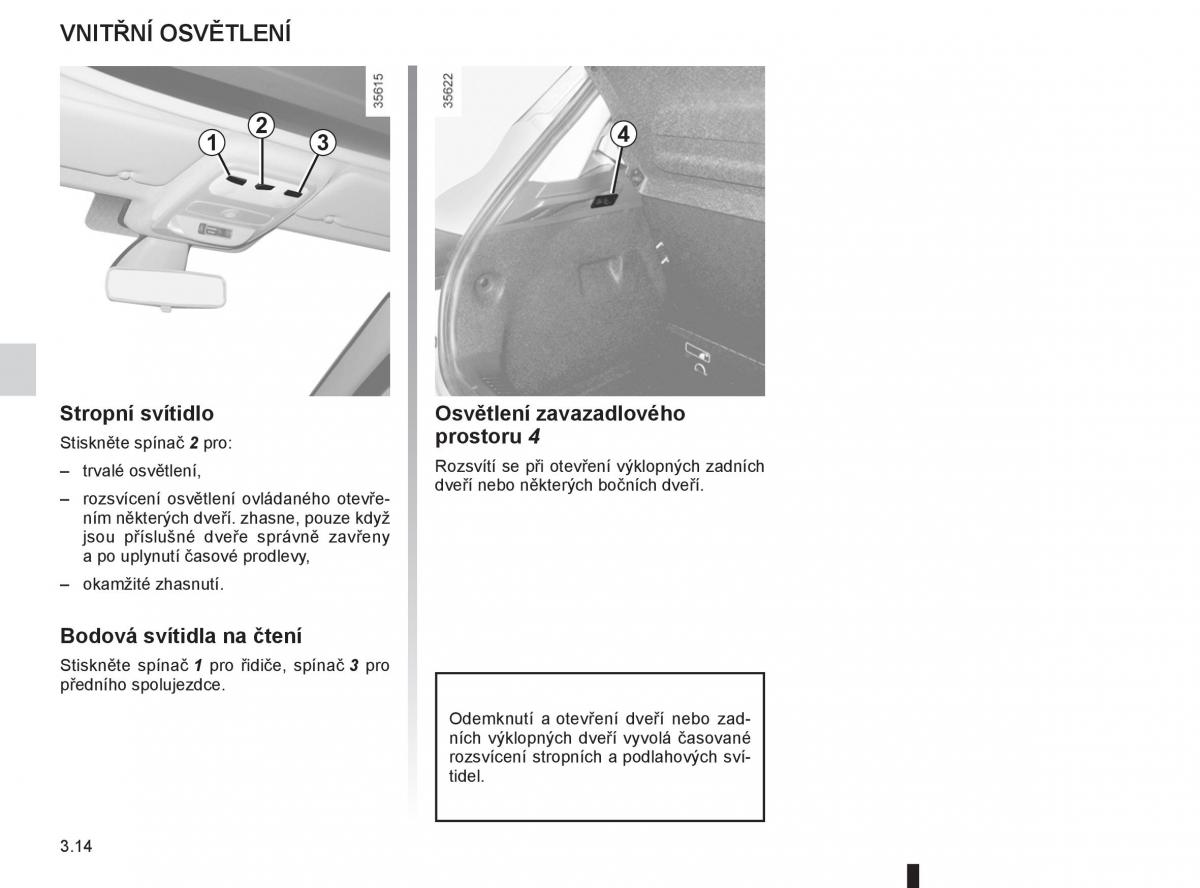 Renault Clio III 3 navod k obsludze / page 130