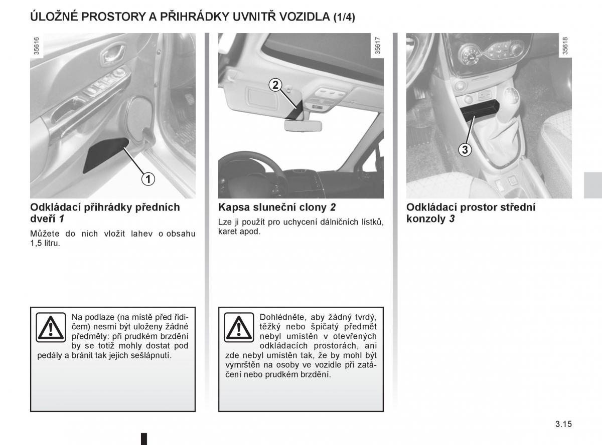 Renault Clio III 3 navod k obsludze / page 131