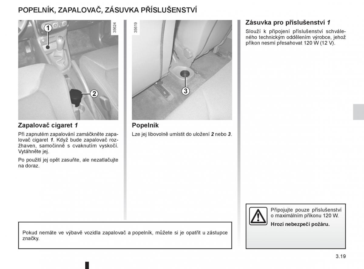 Renault Clio III 3 navod k obsludze / page 135