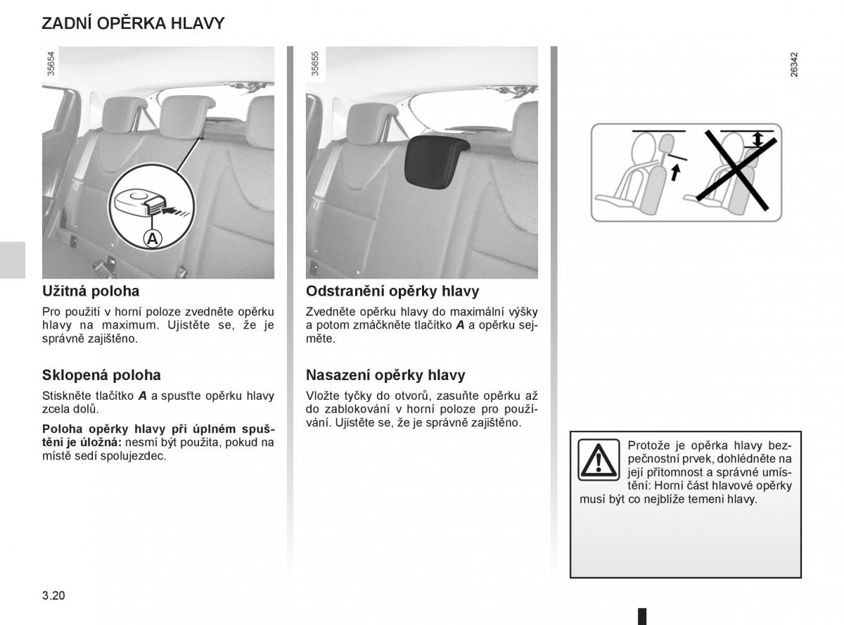 Renault Clio III 3 navod k obsludze / page 136