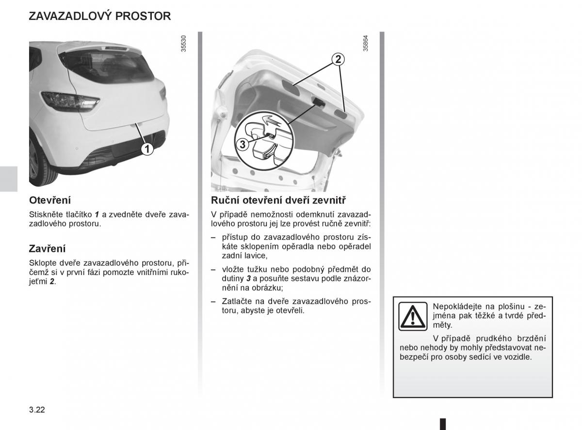 Renault Clio III 3 navod k obsludze / page 138