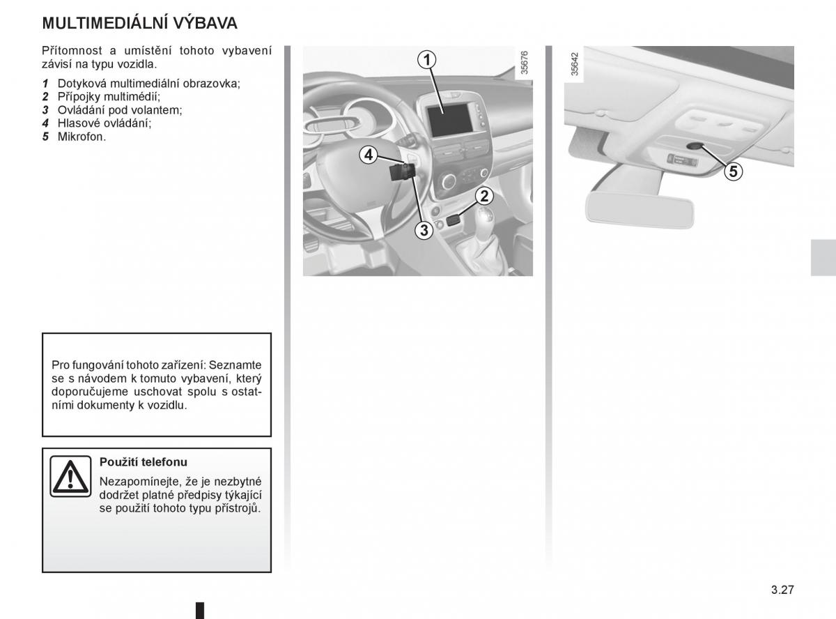 Renault Clio III 3 navod k obsludze / page 143