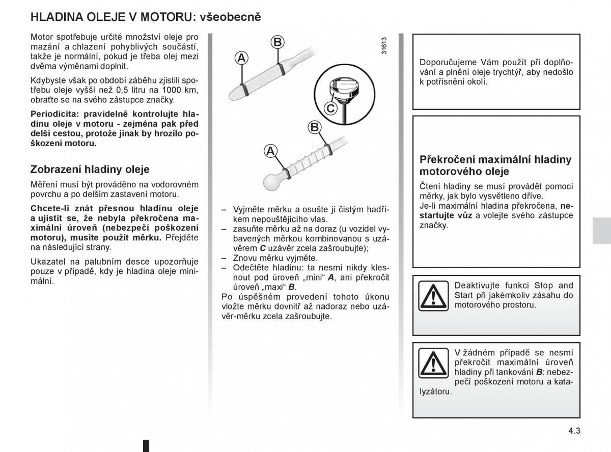 Renault Clio III 3 navod k obsludze / page 147