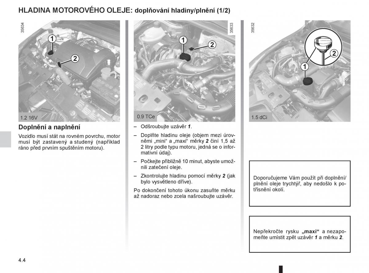 Renault Clio III 3 navod k obsludze / page 148