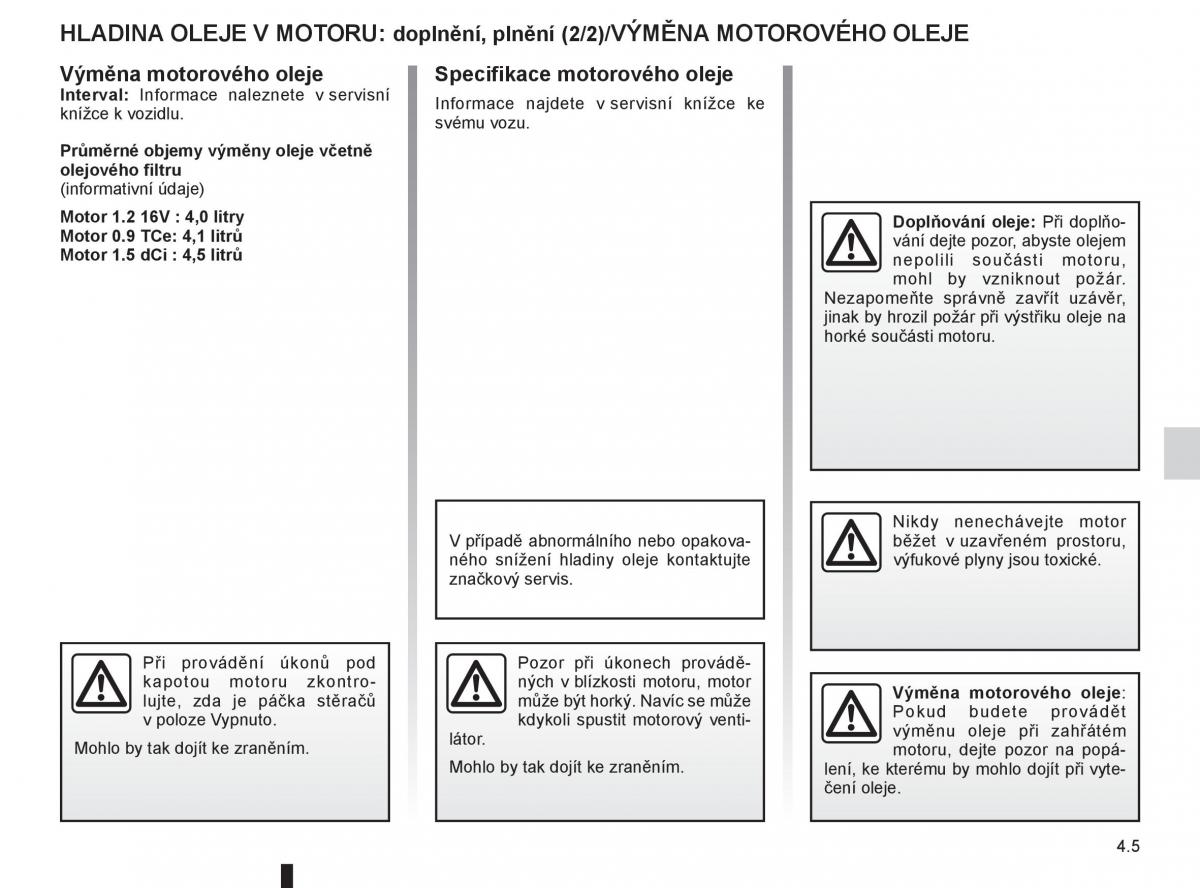 Renault Clio III 3 navod k obsludze / page 149