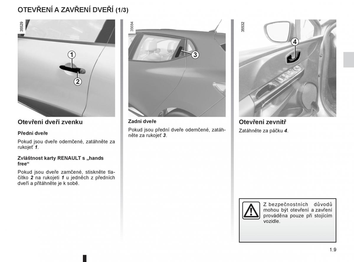 Renault Clio III 3 navod k obsludze / page 15