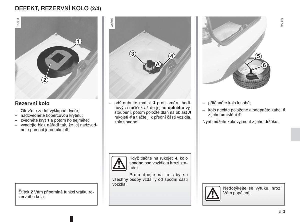 Renault Clio III 3 navod k obsludze / page 161