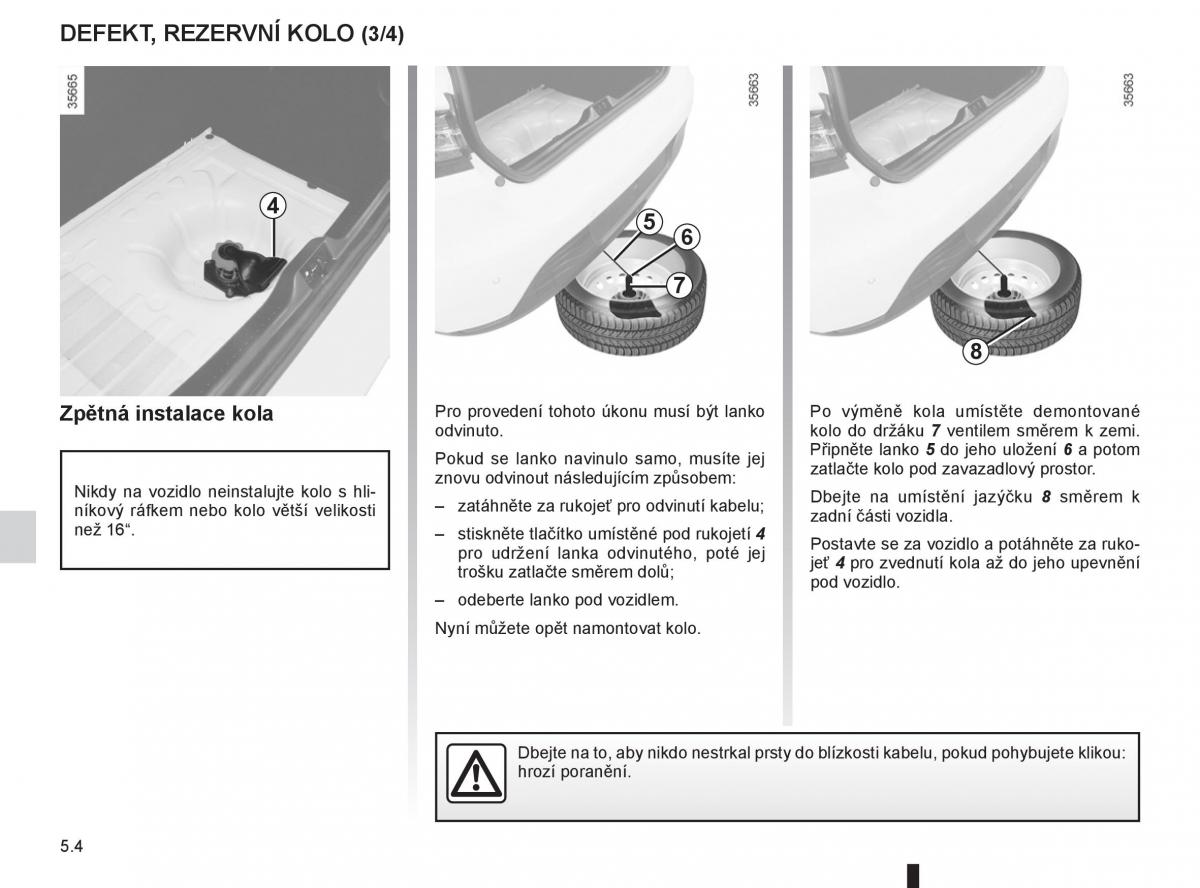 Renault Clio III 3 navod k obsludze / page 162