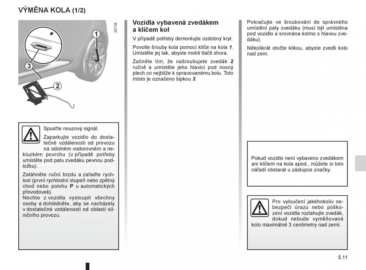 Renault Clio III 3 navod k obsludze / page 169