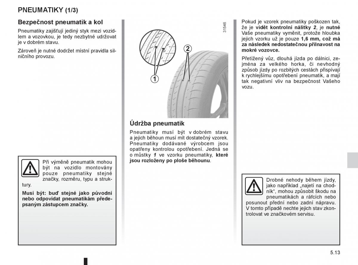 Renault Clio III 3 navod k obsludze / page 171