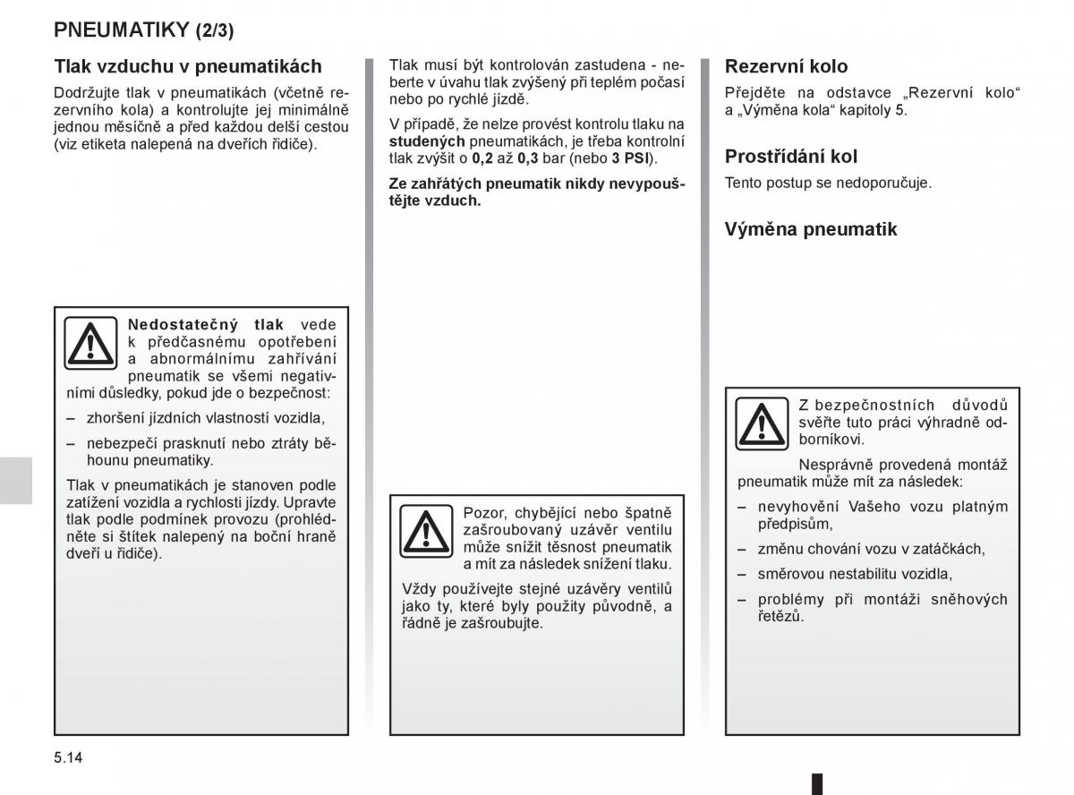 Renault Clio III 3 navod k obsludze / page 172