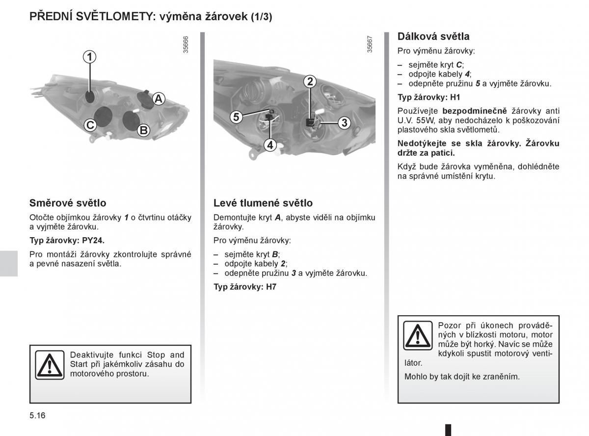 Renault Clio III 3 navod k obsludze / page 174