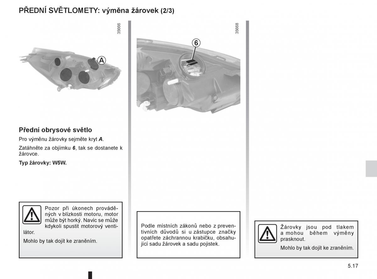 Renault Clio III 3 navod k obsludze / page 175